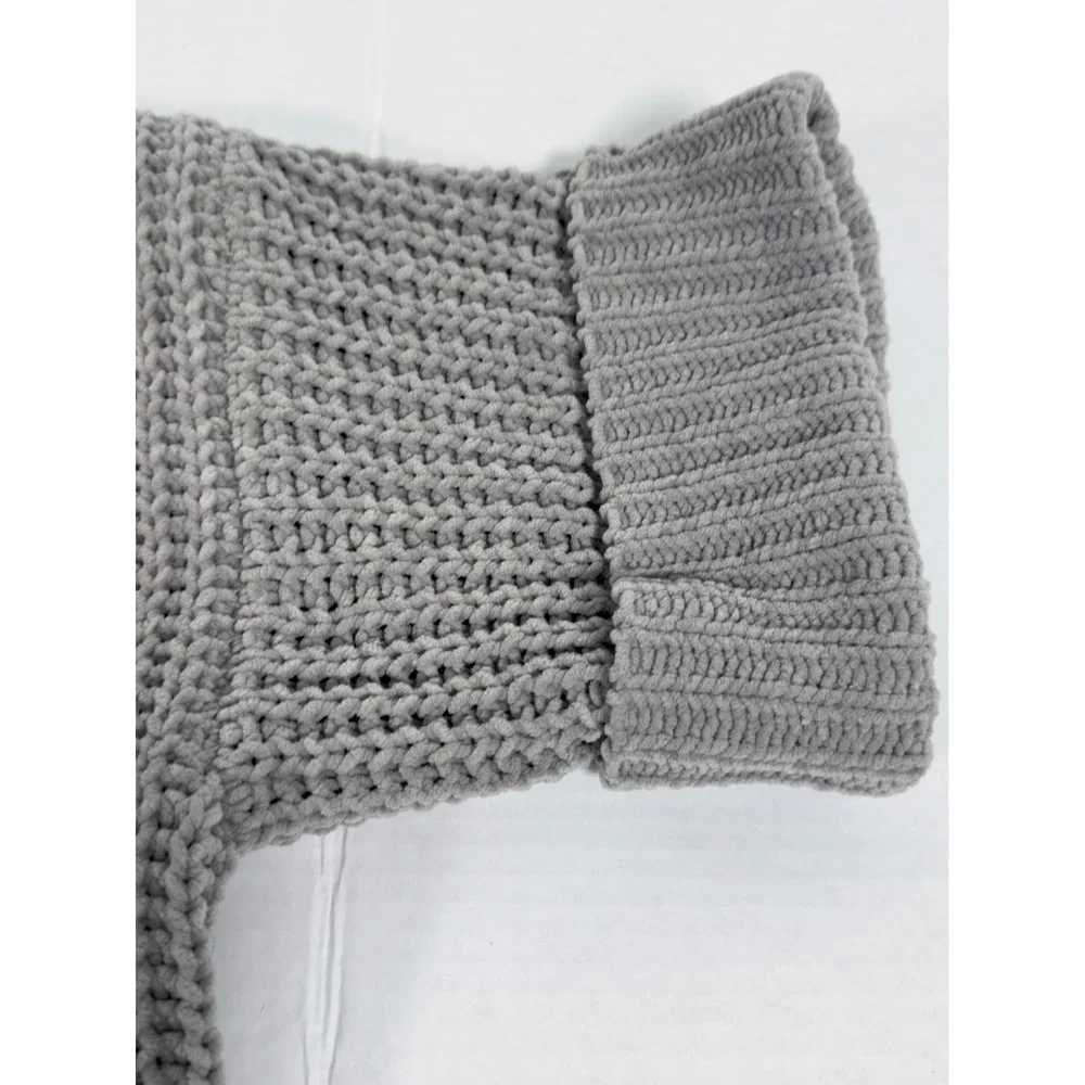 ChunkChenille Oversized Knit Sweater Medium Cozy‎ Loungewear Gorpcorp Minimalist